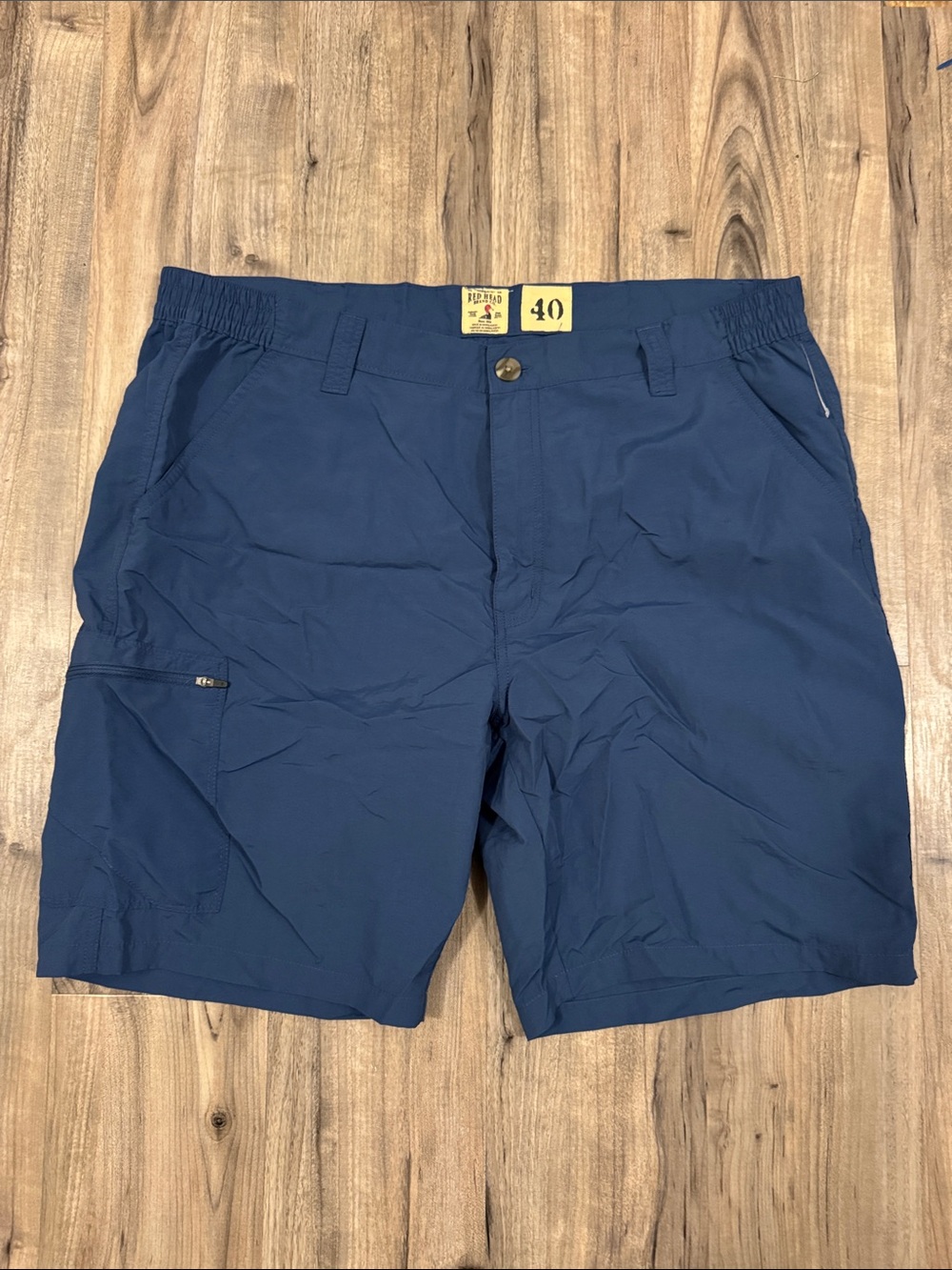 RedHead Navy Blue Men's Hybrid Cargo Shorts